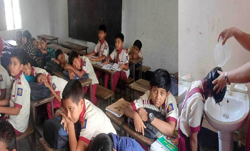 তীব্র তাপপ্রবাহ: কিশোরগঞ্জে এক বিদ্যালয়ের ২৫ শিক্ষার্থী অসুস্থ